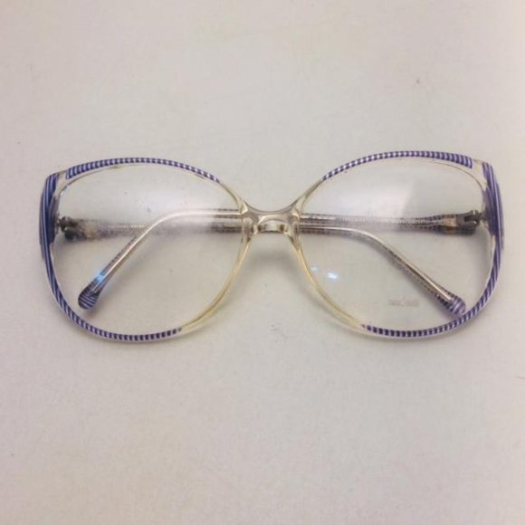 Nino Balli Flair Striped Eyeglass Frames - Picture 4 of 6